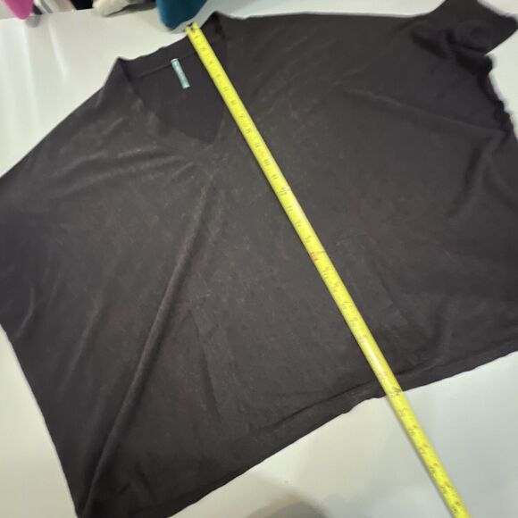 Agave Nectar Top Women’s Small Purple short sleeve Oversized Sweatshirt - Picture 8 of 9